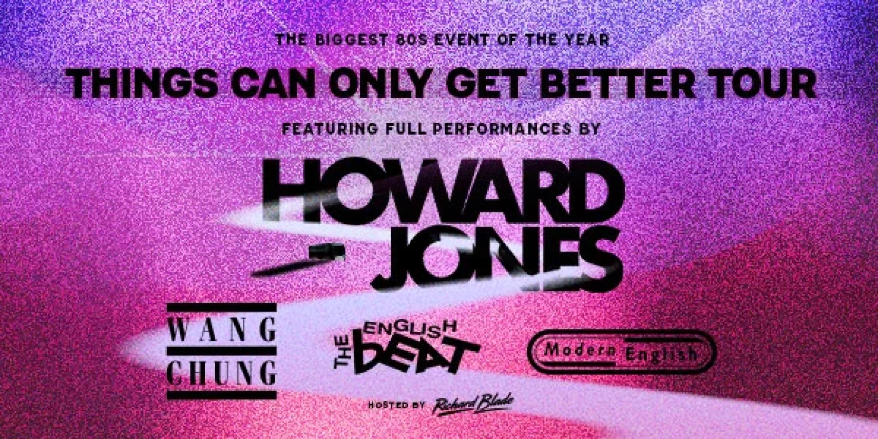 Howard Jones: Things Can Only Get Better Tour