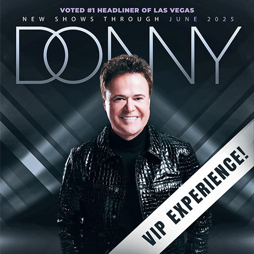 Donny Osmond VIP Experience