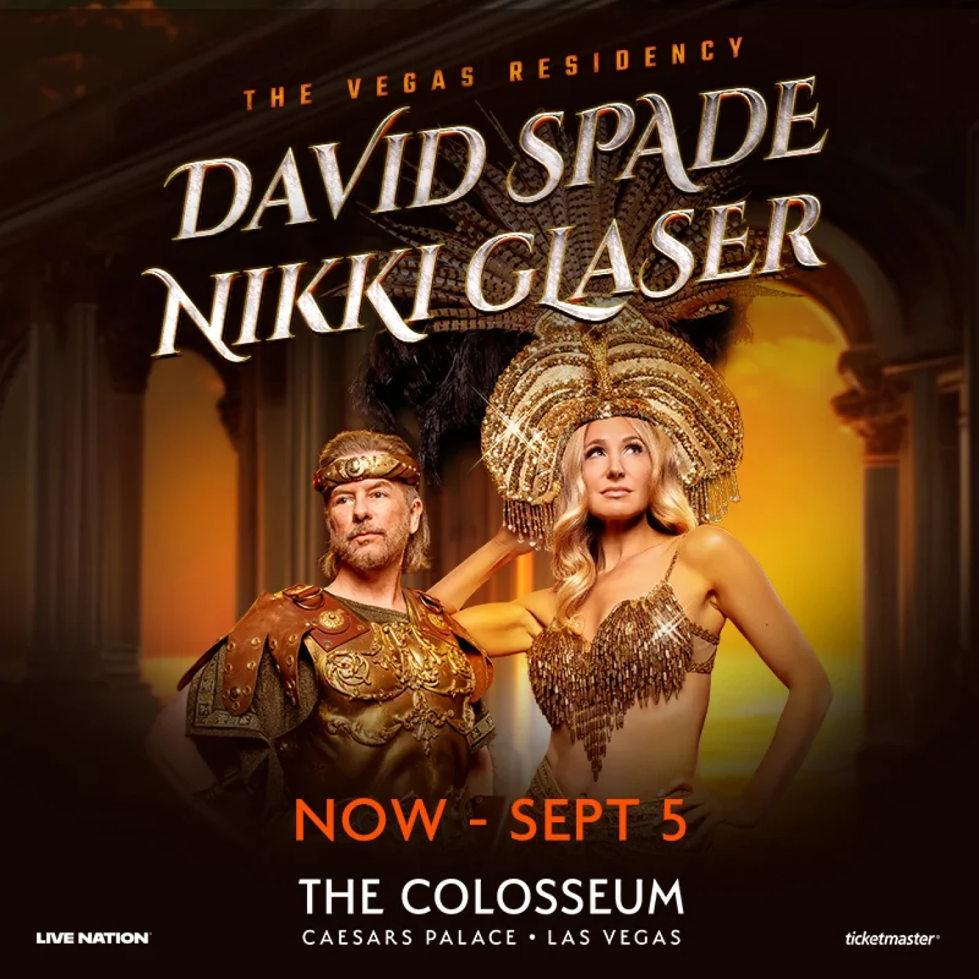 Nikki Glaser & David Spade