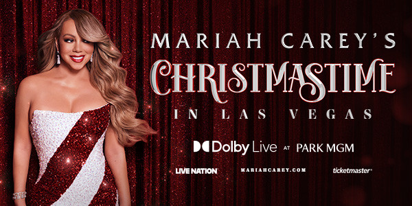 Mariah Carey in Christmastime in Las Vegas!